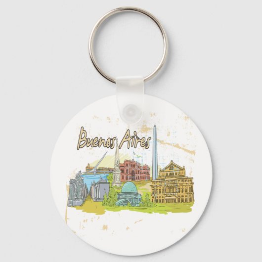 ブエノスアイレス キーホルダー (正面)