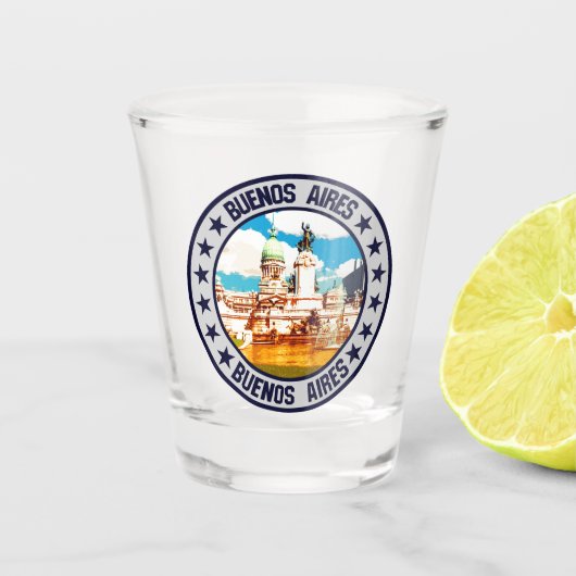 ブエノスアイレス ショットグラス (正面)