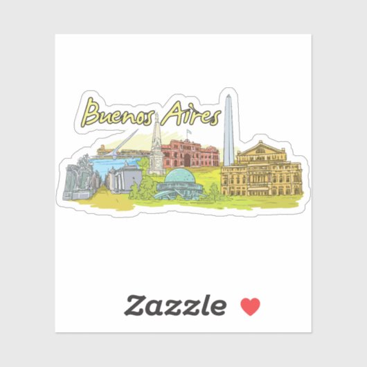ブエノスアイレス シール (シート)