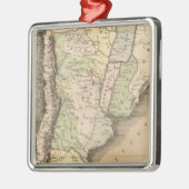 ブエノスアイレス、チリおよびパタゴニア メタルオーナメント (左)