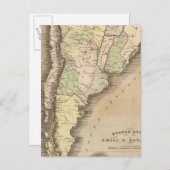 ブエノスアイレス、チリ、パタゴニア ポストカード (正面/裏面)