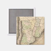 ブエノスアイレス、チリ、パタゴニア マグネット (正面/裏面)