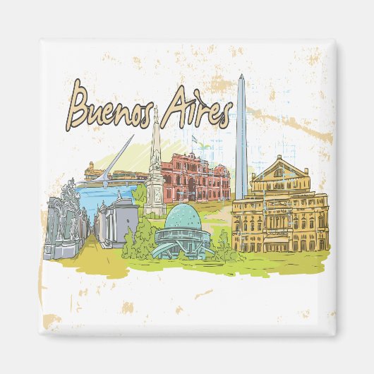 ブエノスアイレス マグネット (正面)