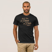 ブエノスアイレス 南米のタイポグラフィー ヴィンテージ Tシャツ (正面フル)