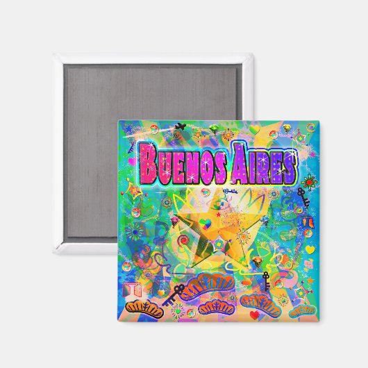 ブエノスアイレス 時代の時 磁石 (正面/裏面)