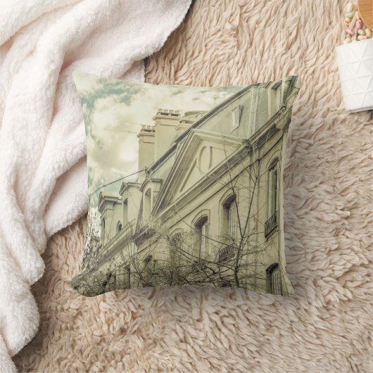 ブエノスアイレス、Argeの新古典主義のスタイルの建物 クッション (ブランケット)