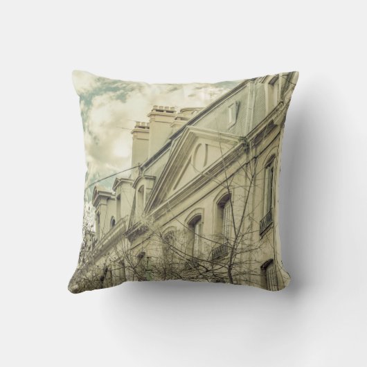 ブエノスアイレス、Argeの新古典主義のスタイルの建物 クッション (裏面)