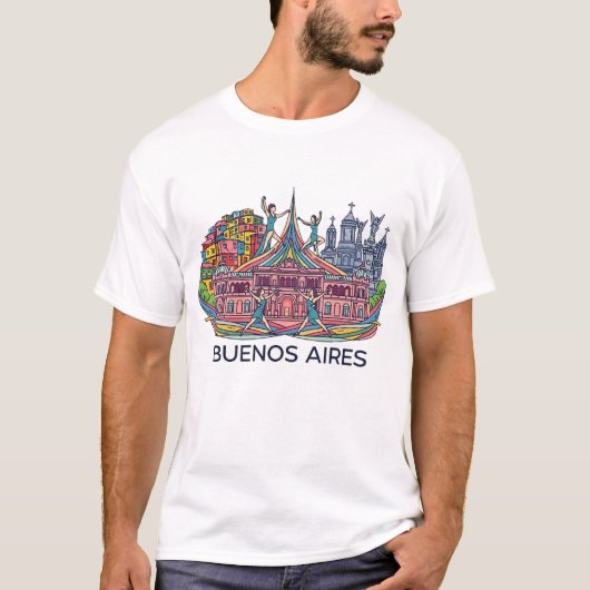 ブエノスアイレス Tシャツ (正面)