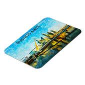 ブエノスアイレスArgentina CItyscape マグネット (左側)