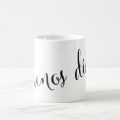 ブエノスディアスグッドモーニングマスペインのグ コーヒーマグカップ (中央)