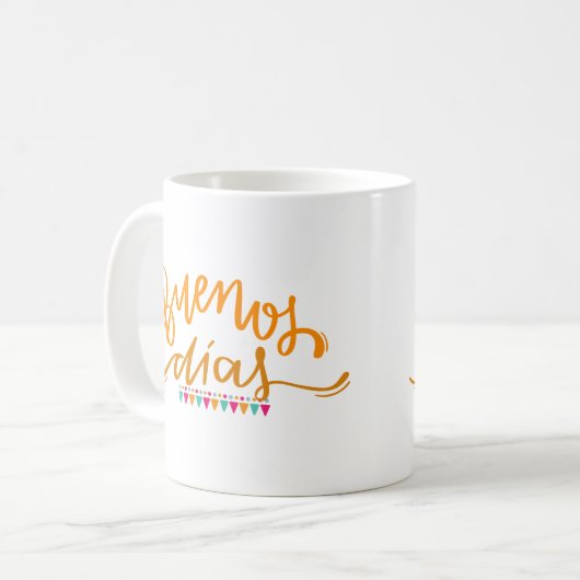 ブエノスディアス コーヒーマグカップ (正面左)