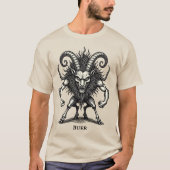 ブエル獣人ハイブリッドデーモン Tシャツ (正面)