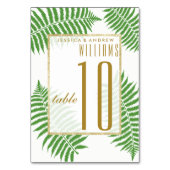 ブエレガントスタイリッシュレ結婚ケン テーブルナンバー (裏面)