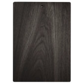 ブエレガントラックオーク材木目名前をカスタムする クリップボード (裏面)