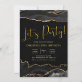 ブエレガントラック・アンド・金ゴールド・ゲート・レッツパーティー 招待状 (正面)