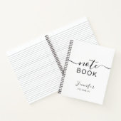 ブエレガントラッパーソナライズされたク・ジャーナル ノートブック (内部)