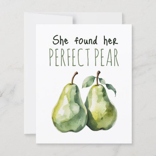 ブエレガントランチパーフェクト梨ブライダルシャワービンゴ (裏面)