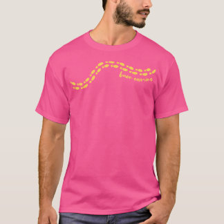 ブエンカミノグリーティングミニマリストの足跡 Tシャツ