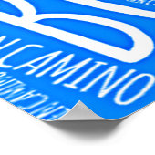 ブエンカミノホタテ貝 ポスター (角)