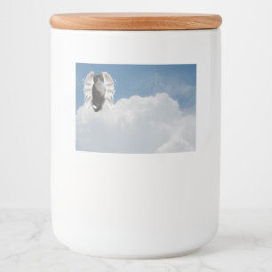 ブエンジェル7 x 5cm食品容器ラベルセット フードラベル