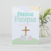 ブオナパイタリアンスクアパステルイースターエッグアンドクロス シーズンカード (スタンド正面)