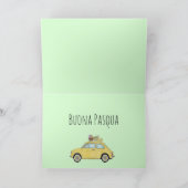 ブオナパスカイタリアンイースターレトロフィアット500 シーズンカード (内部)