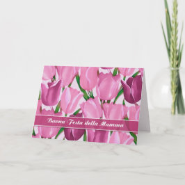 ブオナフェスタデッラマンマ。母の日イタリアン カード