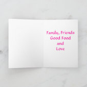 ブオナ·プスカ(ハッピーイースターイタリアン) シーズンカード (内部)