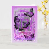 ブオンコンプレアンノカードイタリアンハッピーバースデー-空白の カード (黄色い花)