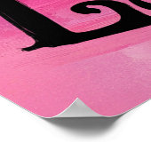 ブオンジョルノエスプレッソイタリアンモカコーヒーアート ポスター (角)