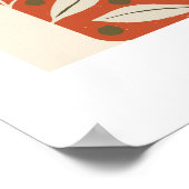 ブオンジョルノグッドモーニングフローラコーヒーポット&カップ ポスター (角)