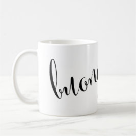 ブオンジョルノグッドモーニングマイタリアング コーヒーマグカップ