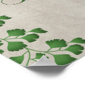 ブオンジョルノレモンイタリアンフローラインスパイアアート ポスター (角)