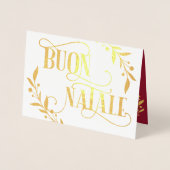 ブオンナタール金ゴールドベリーレッドファミリーの写真 箔カード (正面)