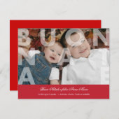 ブオンナタール シーズンカード (正面/裏面)