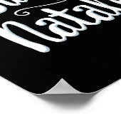 ブオンナターレイタリアプライドクリスマスホリデーイタリアンクリス ポスター (角)