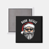 ブオンナターレイタリアンサンタクロースおもしろいバボ マグネット (正面/裏面)