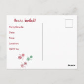 ブオンナターレイタリアンメリークリスマス ポストカード (裏面)