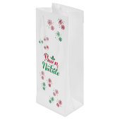 ブオンナターレイタリアンメリークリスマス ワインギフトバッグ (裏面アングル)