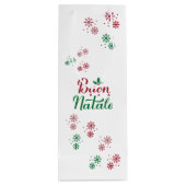 ブオンナターレイタリアンメリークリスマス ワインギフトバッグ (裏面)