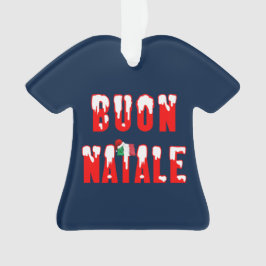 ブオンナターレイタリアンークリスマス オーナメント