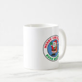 ブオンナターレクリスマスサイタリアンンタ コーヒーマグカップ (正面右)