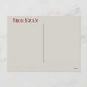 ブオンナターレハガキ シーズンポストカード (裏面)