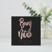 ブオンナターレバラ金ゴールドスクリプトクリイタリアンスマス シーズンカード (スタンド正面)