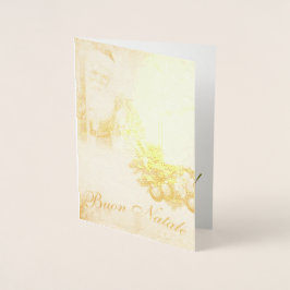 ブオンナターレフェリースアンノヌオーヴォヴィンテージフォイルカード 箔カード