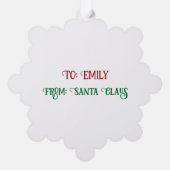 ブオンナターレホリデイ オーナメントカード (裏面)