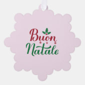 ブオンナターレホリデイ オーナメントカード (正面)