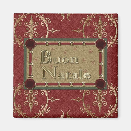 ブオンナターレマグネット マグネット (正面)