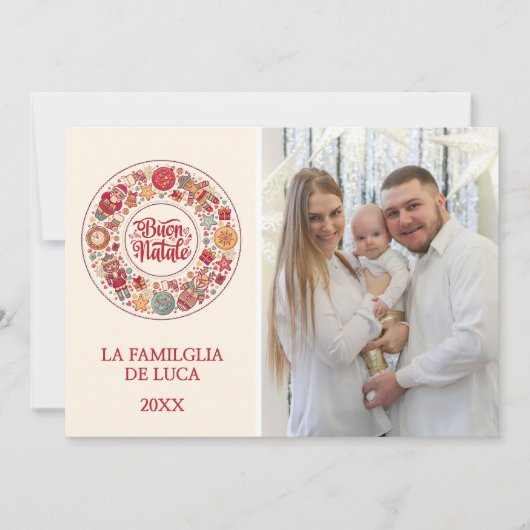 ブオンナターレリース シーズンカード (正面)