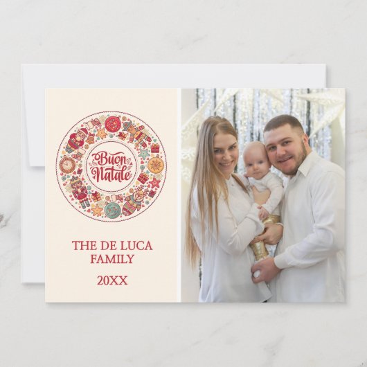 ブオンナターレリース シーズンカード (正面)